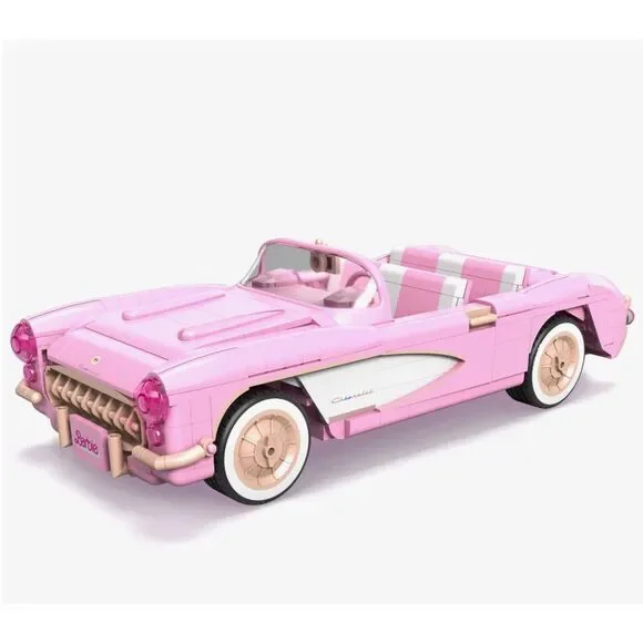 Barbie Corvette Building Set 1956 Stingray NEW 850 Pcs Movie